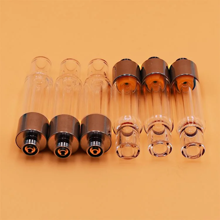 Full Glass 1ml Cartridge 510 Thread 2.0mm with 2 Hole