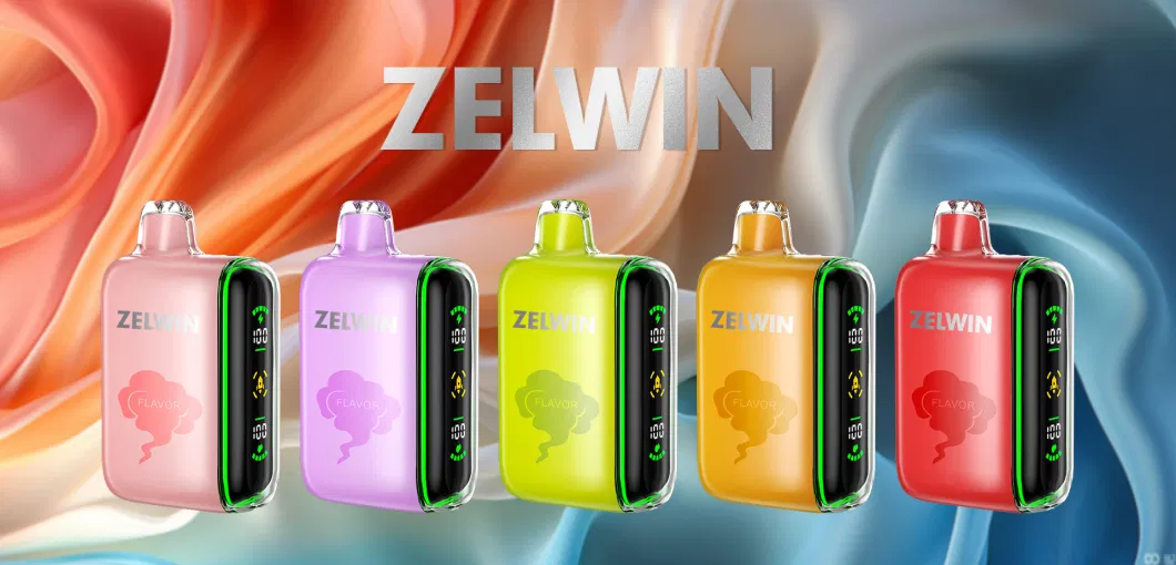 2024 New Popular Zelwin Pulse Vape Dual Mesh Coil 15000 Puffs Disposable E Cigarette