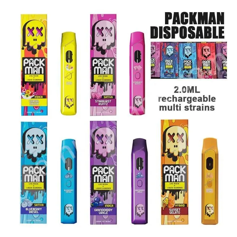 Pack Man Disposable Vape -10 Stack Packs