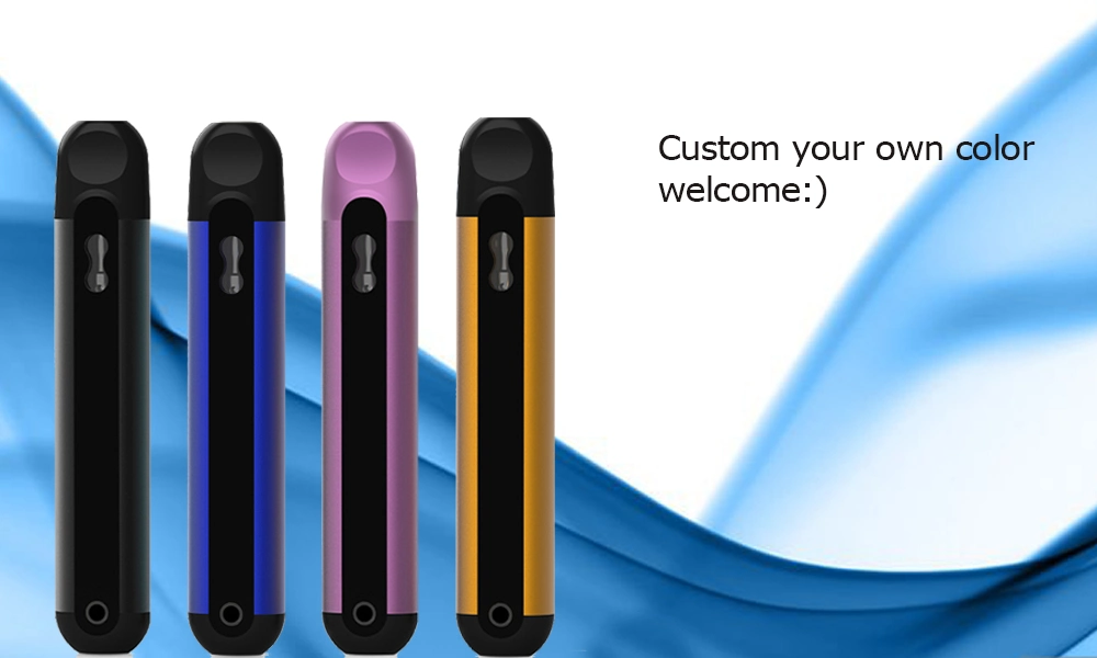 Custom Color D8 Delta Oil 2ml Pen Pod System Anti Clogging Structure Vape Pen Pod
