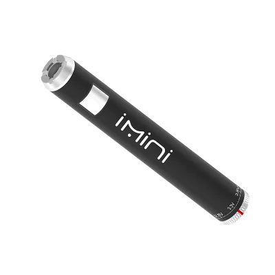 Картридж Imini C10 Twist 650 мА/ч аккумулятор стилус Vape Pen 1.8-4,2 в, предварительный нагрев 650 мА/ч Регулировка напряжения батареи предварительного нагрева с нижним кольцом разбрасывателя