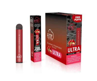 Оптовая торговля одноразовые Vape приводит к повреждению пера Ultra 28 вкусов 2500 отшелушивающей подушечкой бар