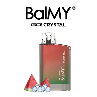  A&D Новое предложение balmy Go Crystal 600puffs Ecig TPD зарегистрировано Одноразовый датчик Vape