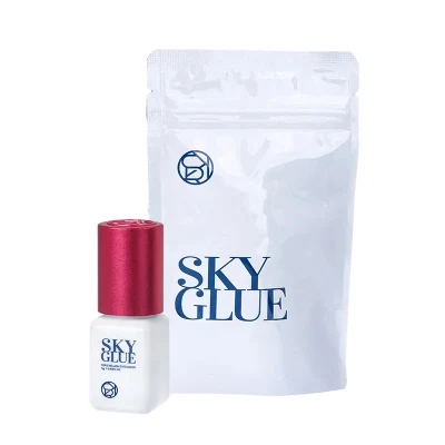 Южная Корея Sky S+ оригинальный сплав Eyelash Glue Eyelash Eyelashes Ultra-Low Вкус долговечный мягкий клей быстрой сушки