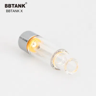  Китай оптовой Bbtank X Все стеклянные керамические Vape картридж 510 подъемом