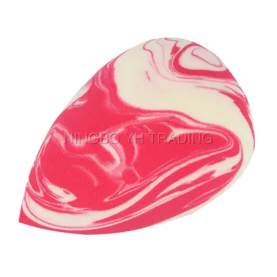 Ультра-мягкий салмон красный цвет смесь основа макияж Эгг Красавица блендер Отполируйте для сухого и влажного использования