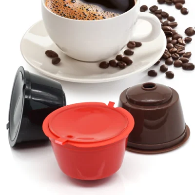 Горячая продажа Dolce Gusto многократного использования пищевых сортов кофе капсула с наклейкой
