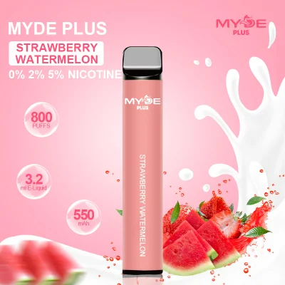  2023 новых вкусов Fruity Myde завершилась несколько 800 Puffs 0%, 2%, 5% никотина одноразовые Vape пера