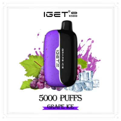  Iget луны до 5000puffs оптовой Ecig паров горячего продажи одноразовых Vape