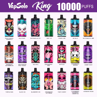 Shenzhen E Cigarette VapSolo King 10000 10K Пуко E. CIG Оптовая обезьяна LuxTrend одноразовый обезьяны