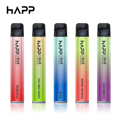 Blue Raspaperry 2000 puffs Box Mod Mini Disposable Vape Pen E Прикуриватель