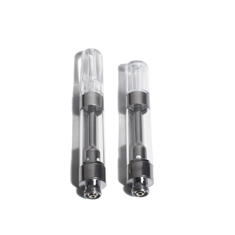 China Disposable Empty E-Cig Vape Pen SS316 510 Thread Oil Atomizer Leak Proof 0.5ml 1ml Cartridge Fit All 510 Battery