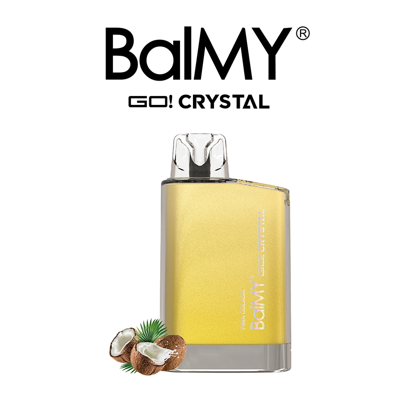 A&D New Offer Balmy Go Crystal 600puffs Ecig Tpd Registered Disposable Vape