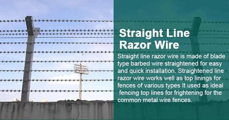 Stainless Steel Concertina Razor Barbed Wire Coil Security Diameter Nigeria Market