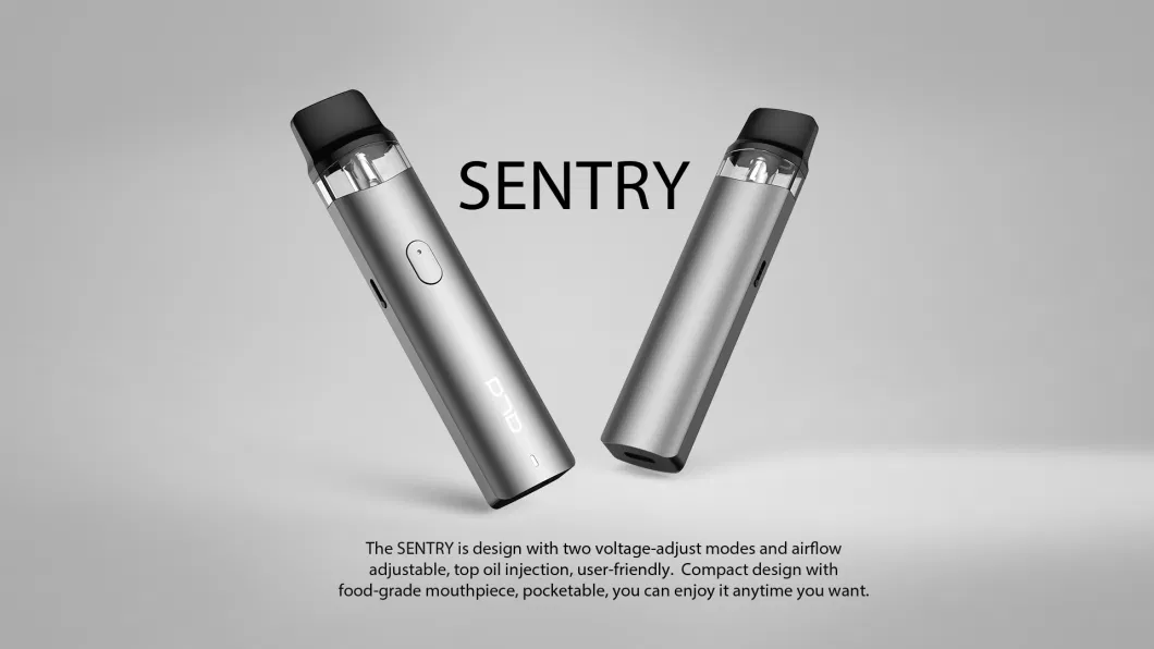 Safe and Reliable Dual Indicator Light Intelligent Sentry Refilling Vape E-Cigar