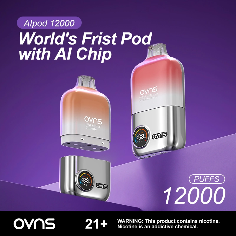 OEM/ODM Ovns Ai Pod Vape 12000 Puffs 16ml Artificial Intelligence Pod System Device Vape Pen From Chinese Device Manufacturer