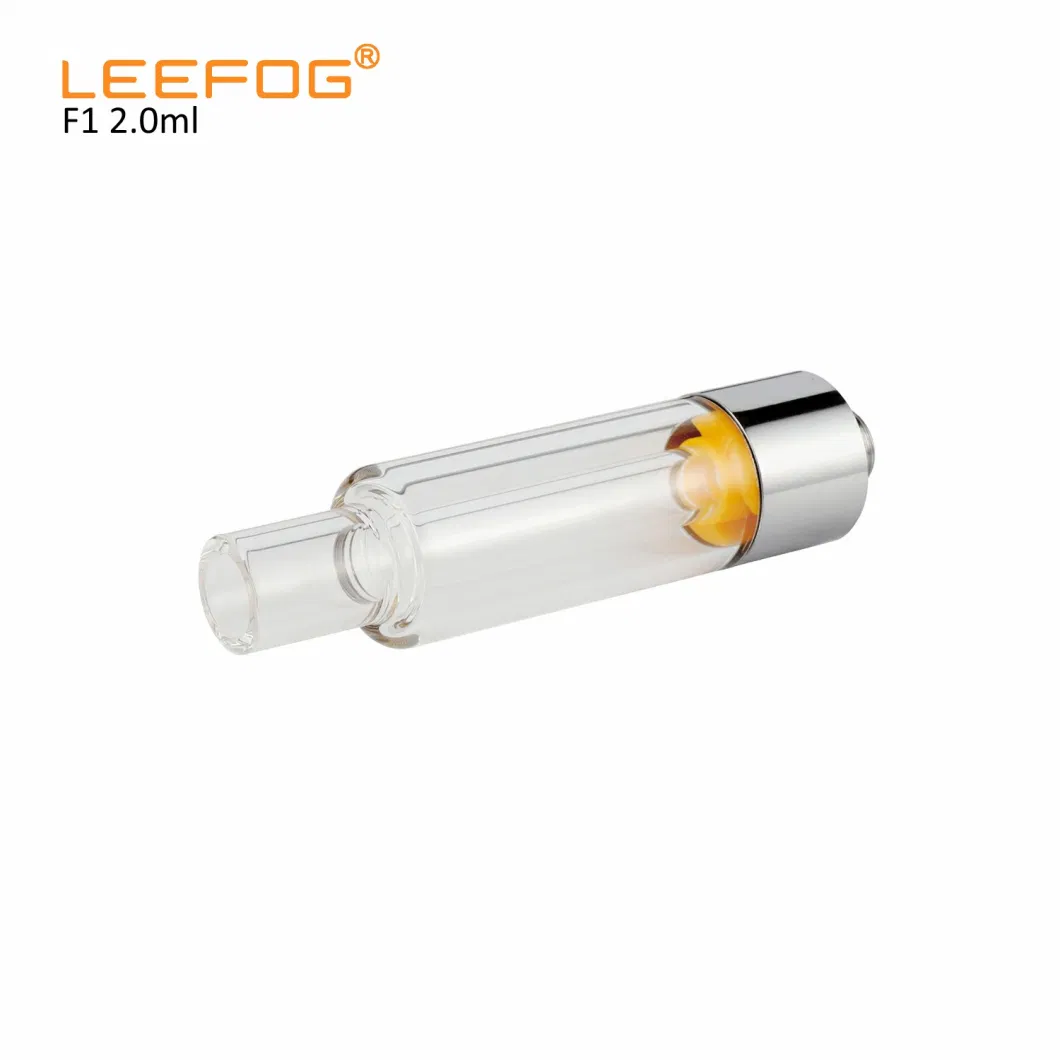 Leefog 0.5ml 1ml 2ml 3ml All Glass 510 Thread Empty Vape Cartridge