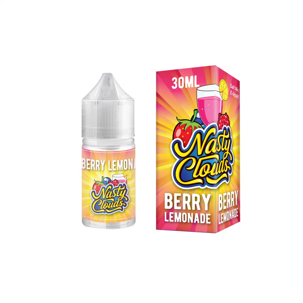 Hot Selling 25mg 35mg 50mg Salt Nicotine Juice E Liquid in South Korea