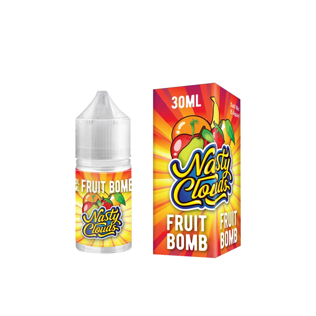 Hot Selling 25mg 35mg 50mg Salt Nicotine Juice E Liquid in South Korea