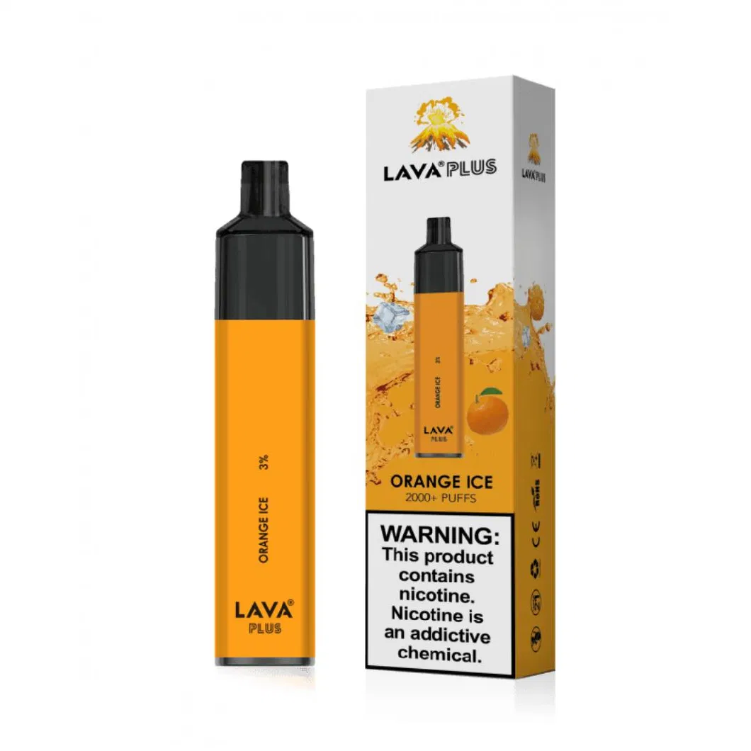 Lava Plus Disposable 2000 Puffs Vape Pens with 12 Flavors