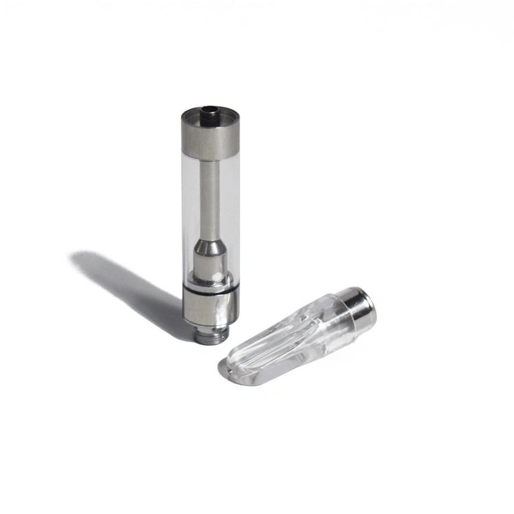 Best Quality E-Cig 510 Thread 0.5ml 1ml Ceramic Coil Glass Tank SS316 Disposable Atomizer Vape Pen Cartridge