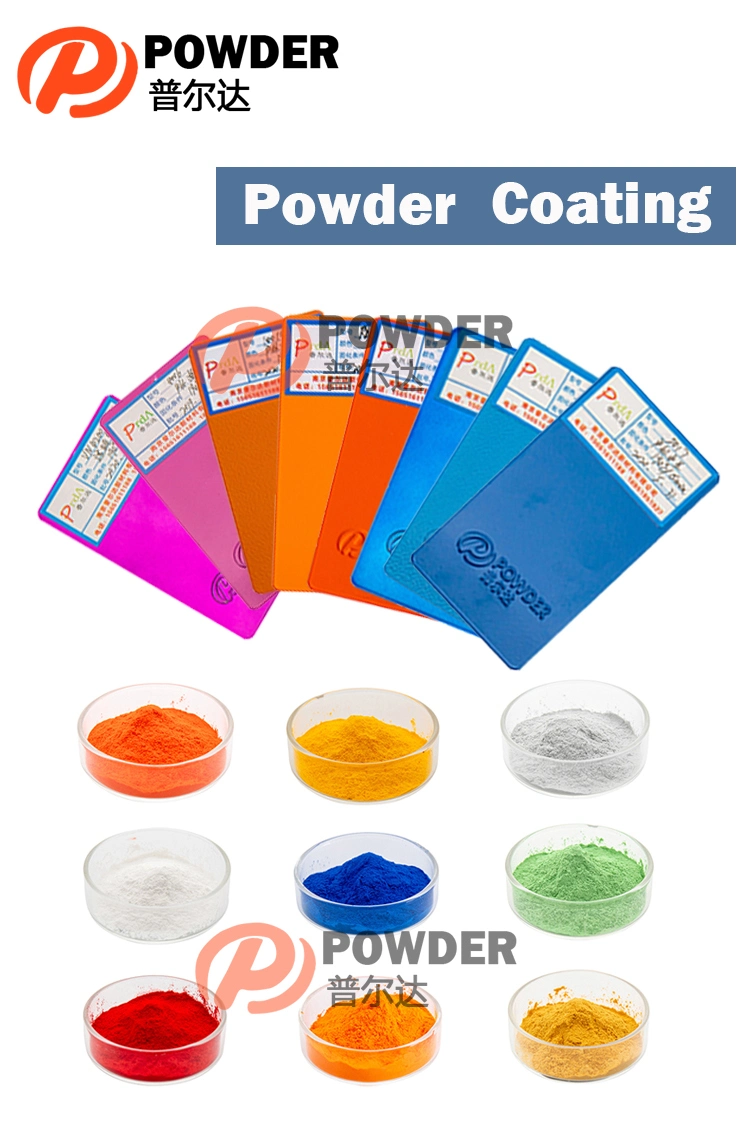 Customizable High Gloss Polyester Coating Paint Epoxy Polyester Powder Coating Color Fastness Test