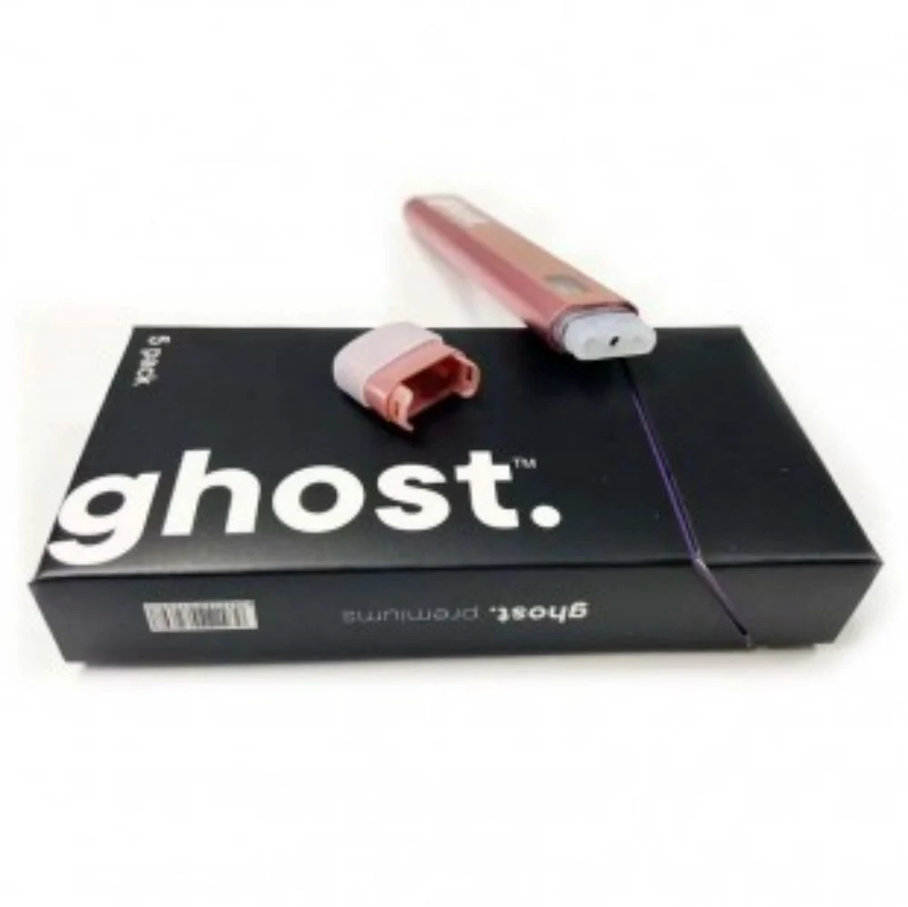 Ghost Delta Disposable E-Cigarettes Vape Pen 280mAh Battery Rechargeable 10 Strains 0.8ml 1.0ml Empty Cartridge