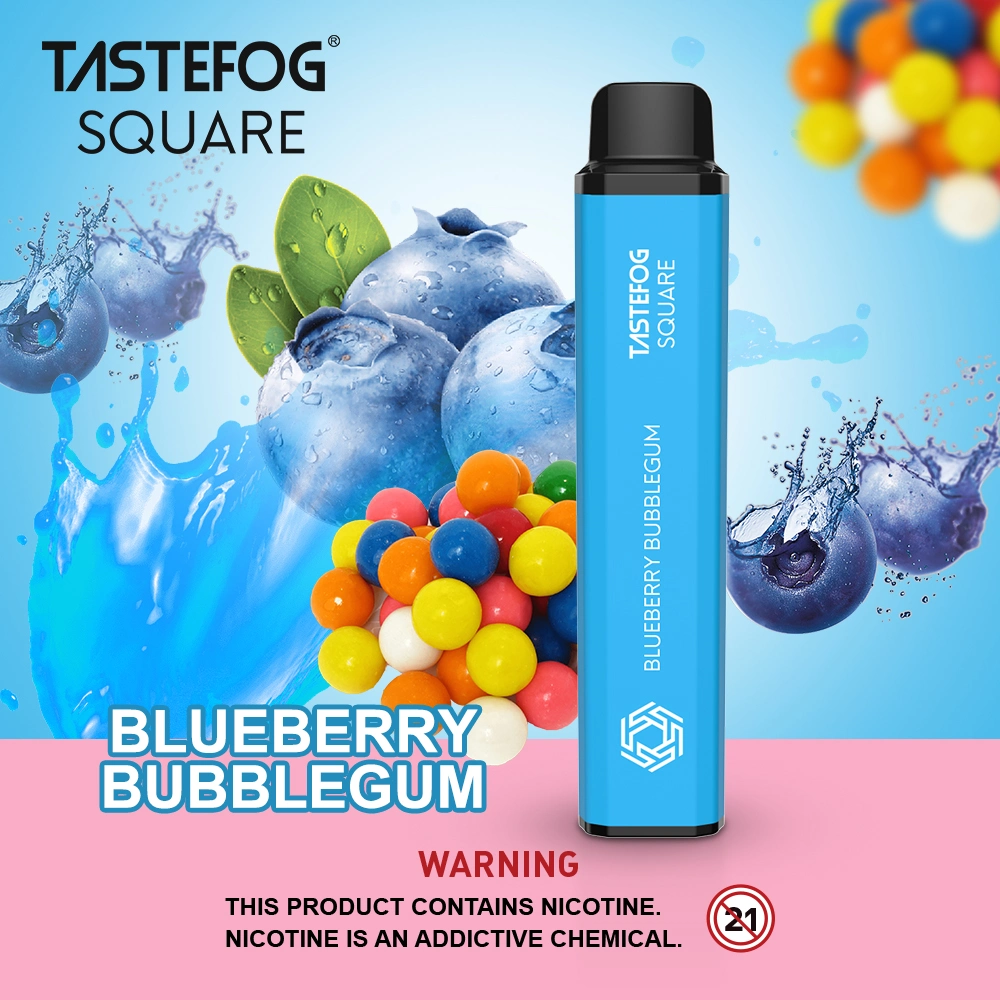 Tastefog Square 3500 Puffs Rechargeable E-Cigarette Disposable Vape Pen Mesh Coil