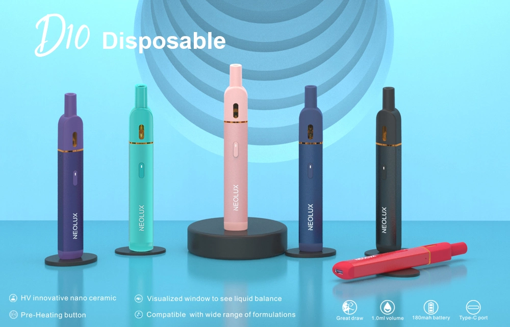 New Disposable Herbs Series Lithium Battery Distributor I-Get Vape China Wholesale Ceramic D10 Sunfire V500