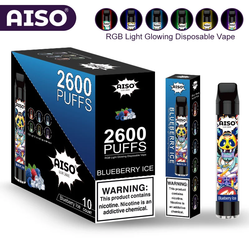 Best Disposable Fume Vape 2600 Puffs Cube Electronic Cigarette Vaporizer with 8.5ml E-Liquid Pods