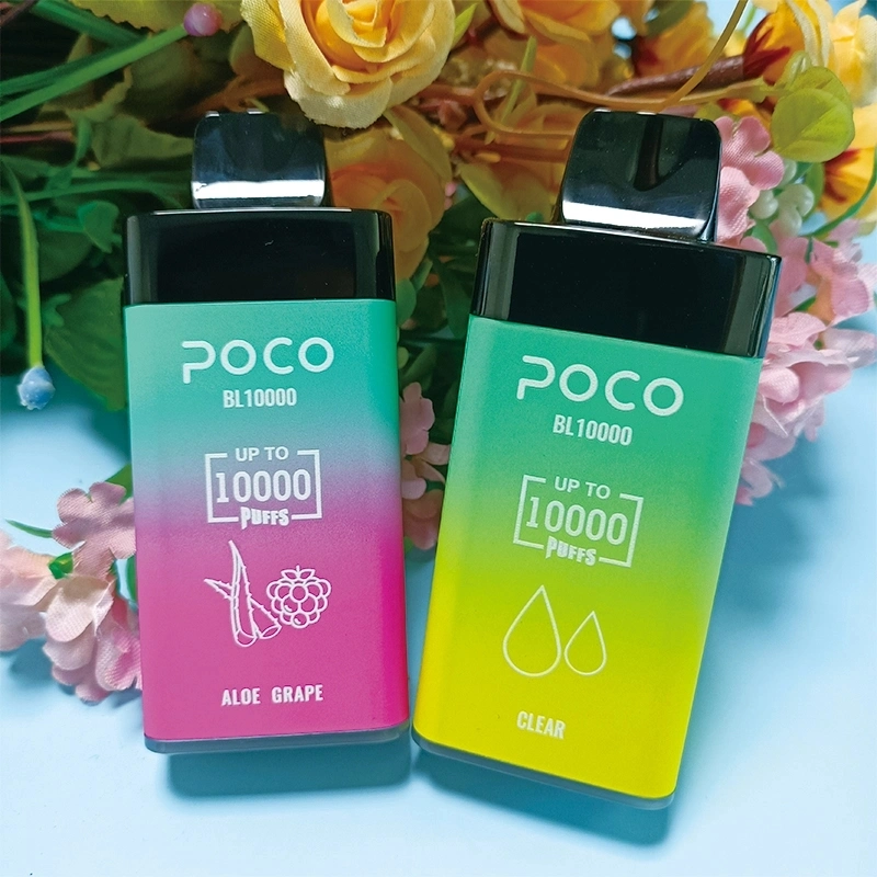 EU / USA Warehouse Original Poco Bl10000 Puffs Disposable Electronic Cigarette Vape with 20ml E-Jiuce 15 Flaovrs