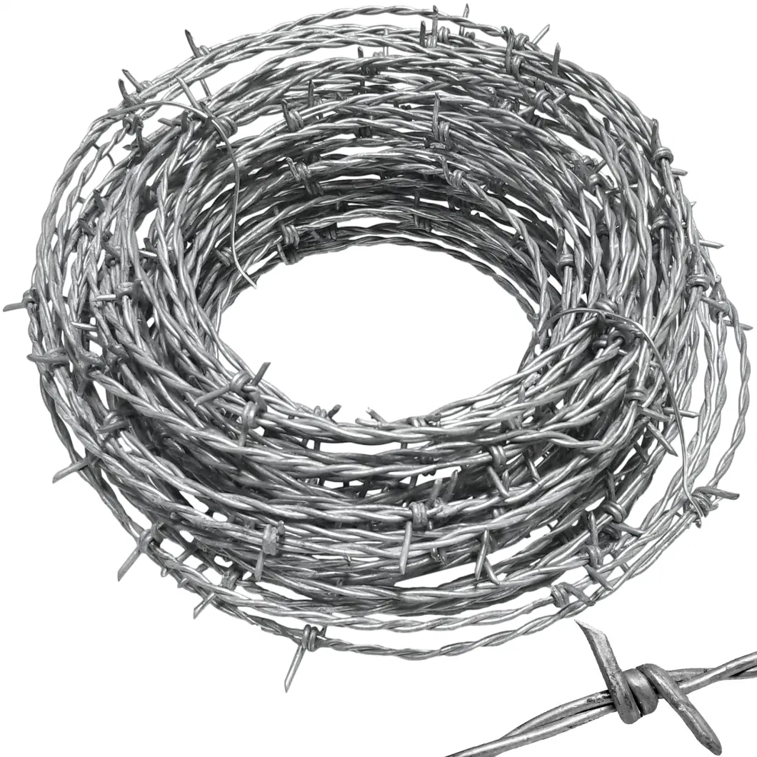 Yeeda Wire Mesh Security Fence China Manufacturers 450mm Coil Diameter Galvanized Barbed Wire Coil Used for Prison Fences