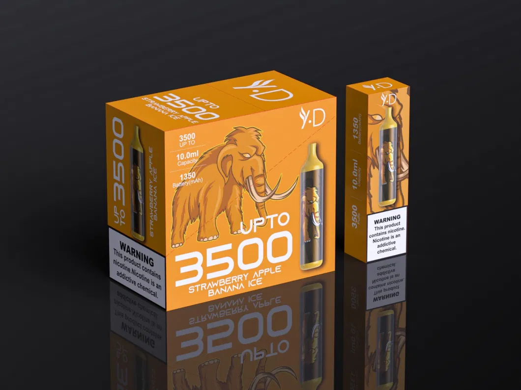 Wholesale High Quality Factory Prices Vape 3500puffs E-Cigarette Vape Pen Puff E Hookah Charger