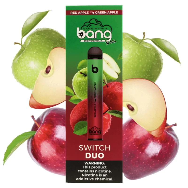 E-Cigarette Bang XXL Swtich Duo 2500 Puffs Disposable Electronic Cigarette Kit Double Flavors 7ml Vape