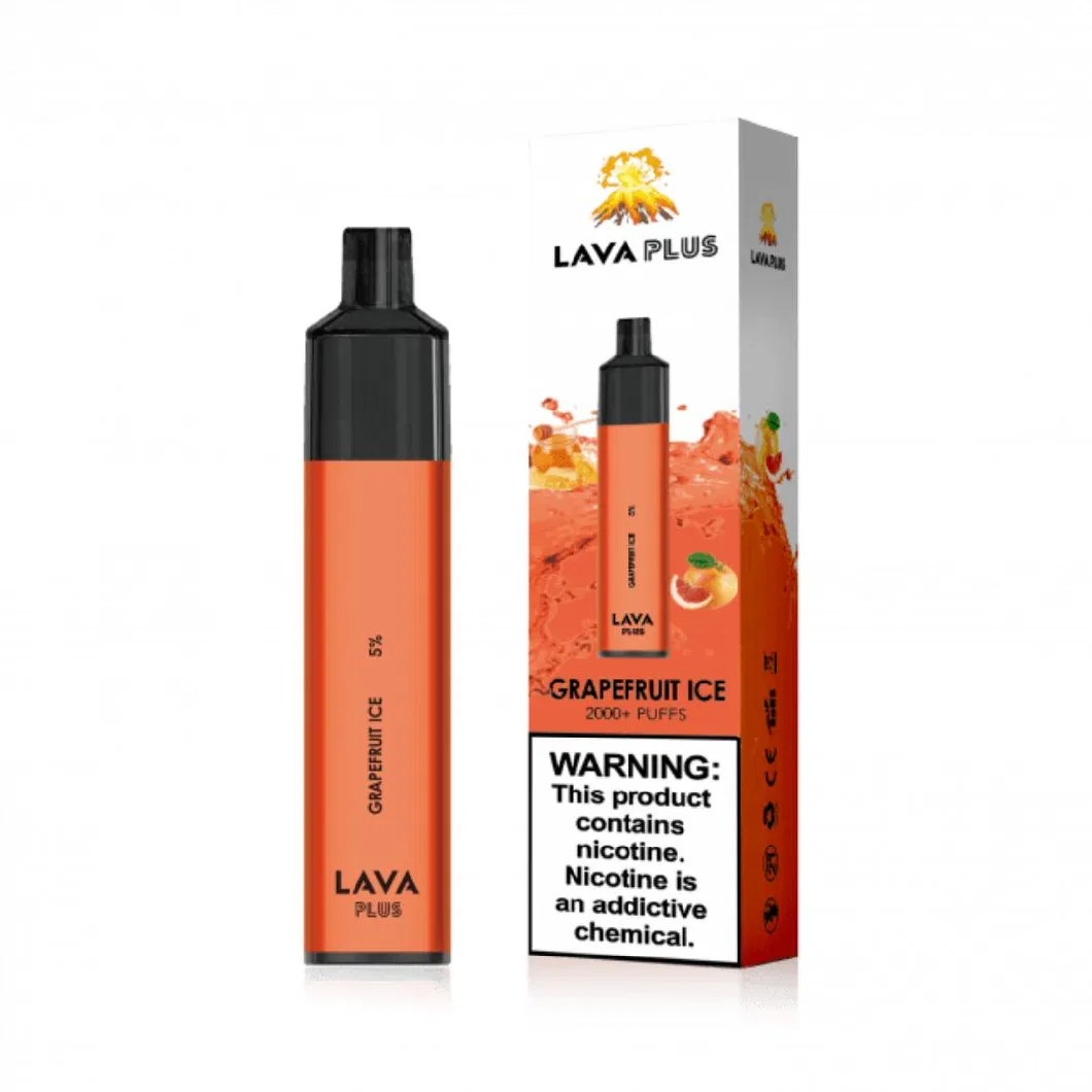 Lava Plus Disposable 2000 Puffs Vape Pens with 12 Flavors