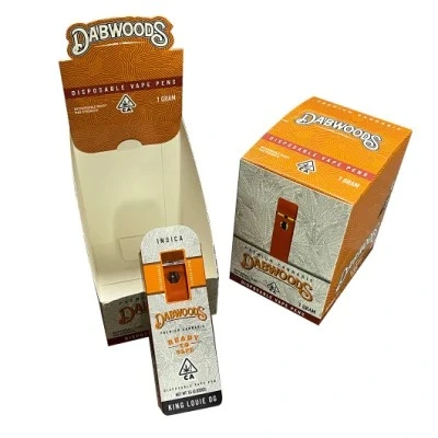 Vape Cartridge Dabwoods Disposable Vape Pen 1.0ml 280mAh Rechargeable