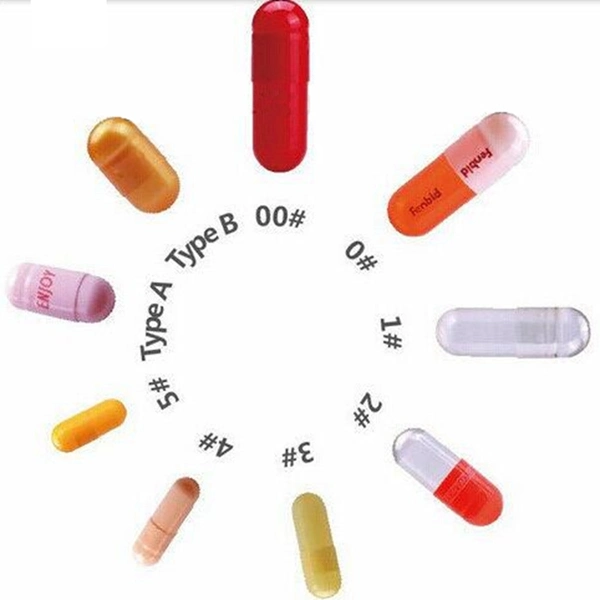 Vacant Capsule GMP/ Halal/ White Red Black Blue Green Transparent Gelatin/ HPMC/ Pulluan/ Organic Vegetable Empty Capsules