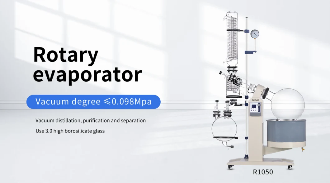 1L 2L 5L 10L 20L 50L 100 Liter Mini Explosion Ex-Proof Laboratory Rotavapor Rotovap Vacuum Rotary Evaporator with Pump Chiller