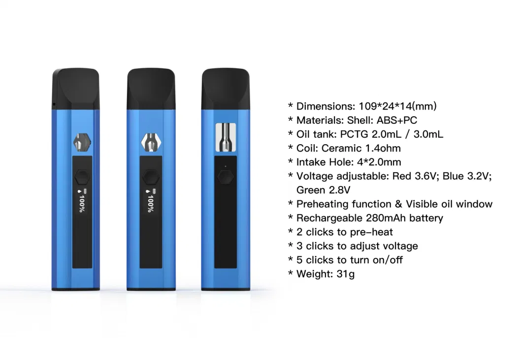 Vape Disposable Empty Live Resin Hhc D8 D9 Ceramic Vape Pod Pen