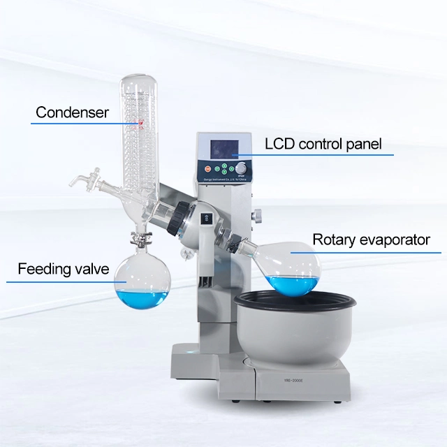 Yuhua Alcohol Rotary Vacuum Distillation Auto Lift Lab Instrument Rotary Evaporator Price