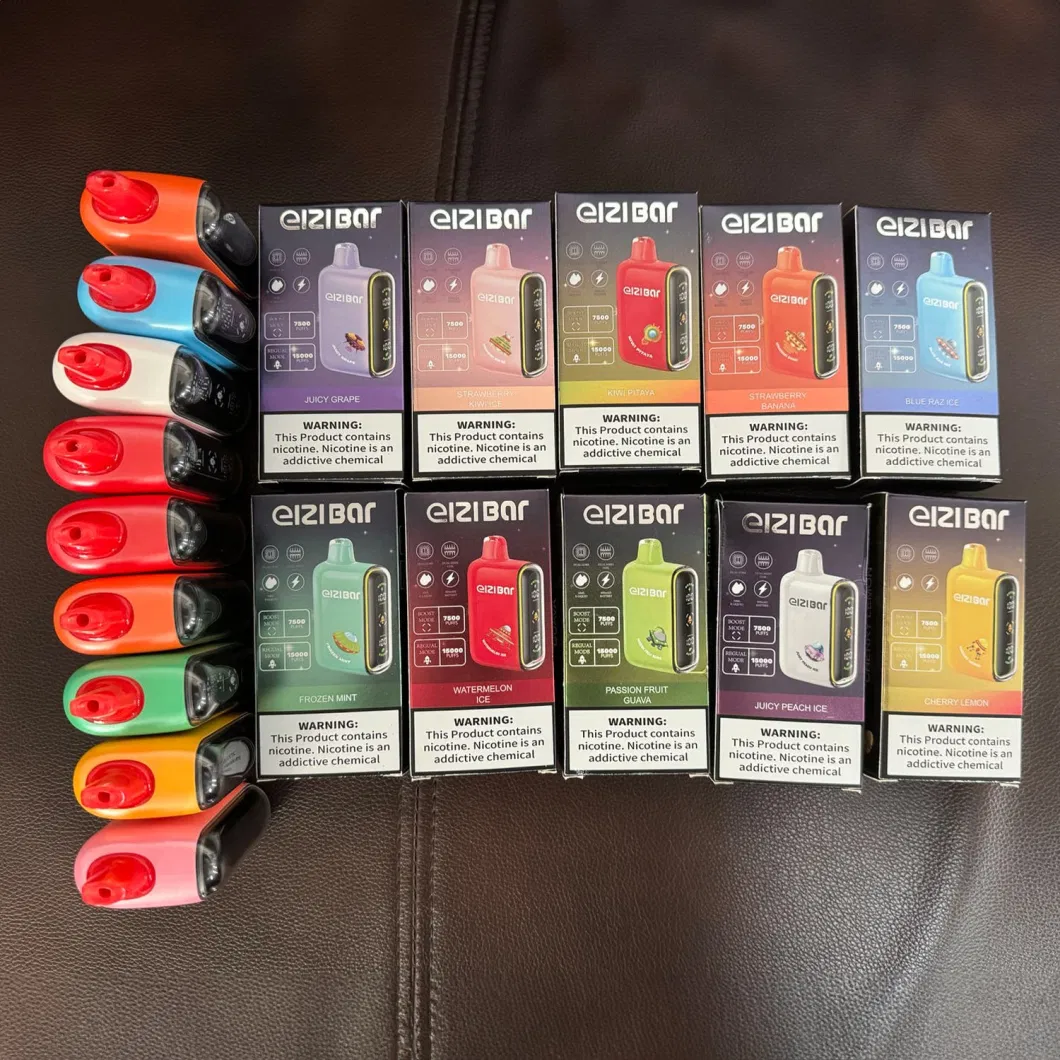 Disposable Vapes Wholesale Vape15000 Puffs Eizi Bar Original Factory Vapes OEM Support USA Vapes in Stock