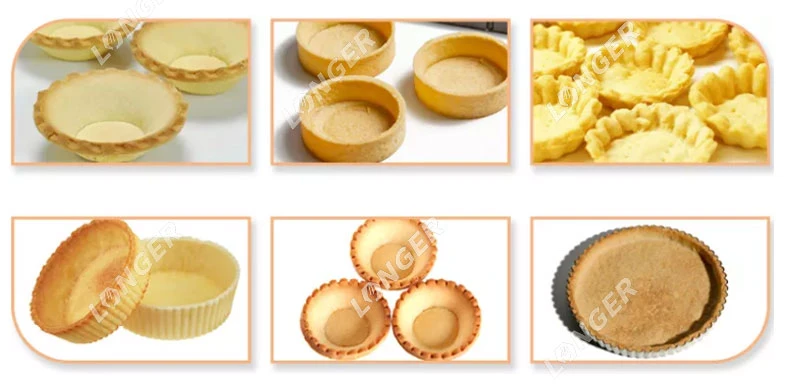 Stainless Steel Customized Puff Pastry Tart Shell Maker Egg Tart Skin Machine