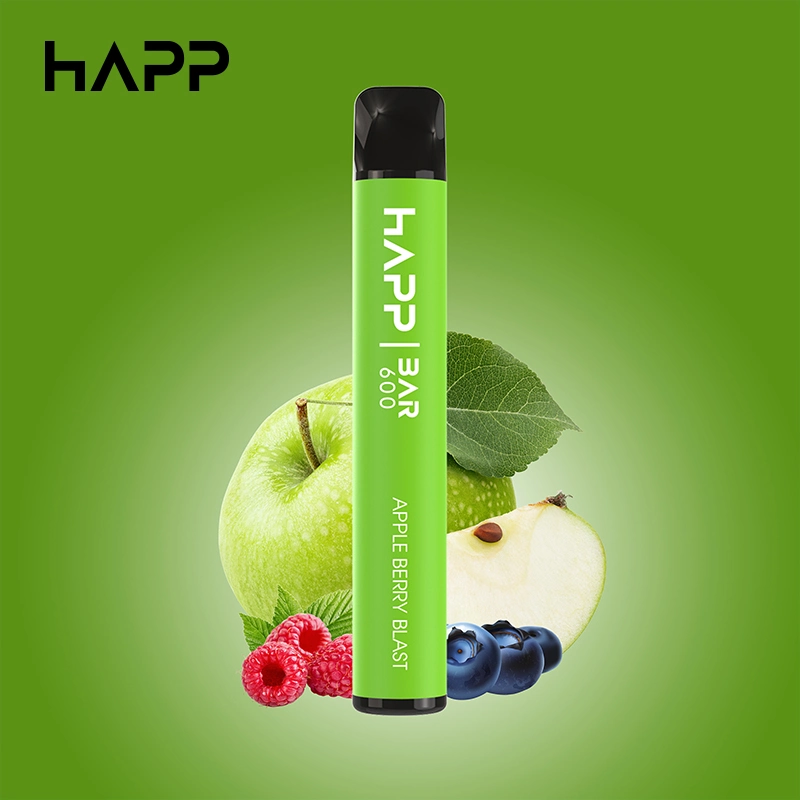 Vapride Online Shopping Happ 600 Puffs Wholesale Poland Electronic Cigarette Disposable Vape Pen