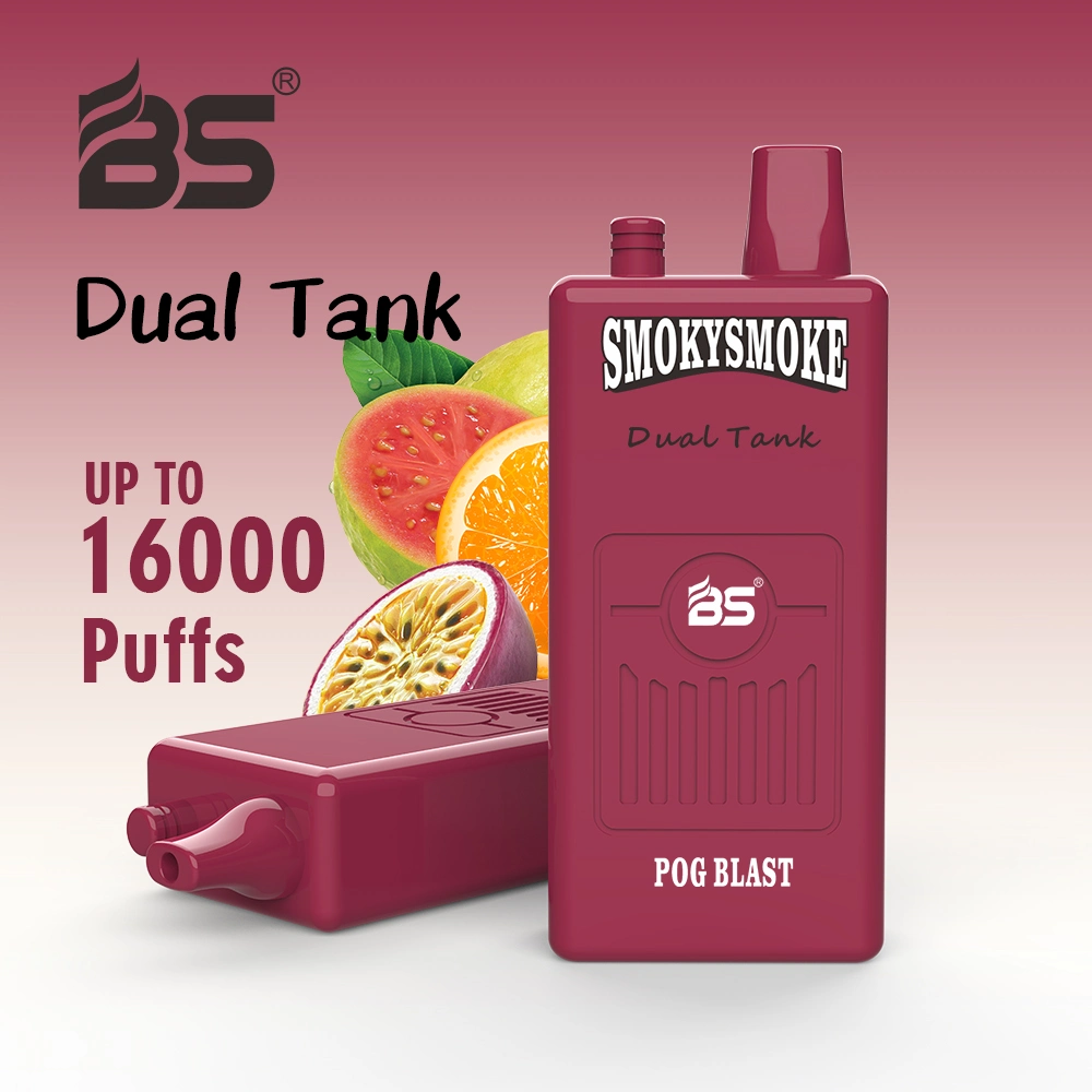 Electronic Cigarette Dual Flavors BS Smokysmoke 16000 Puffs Plus Twist Wholesale Disposable Vape