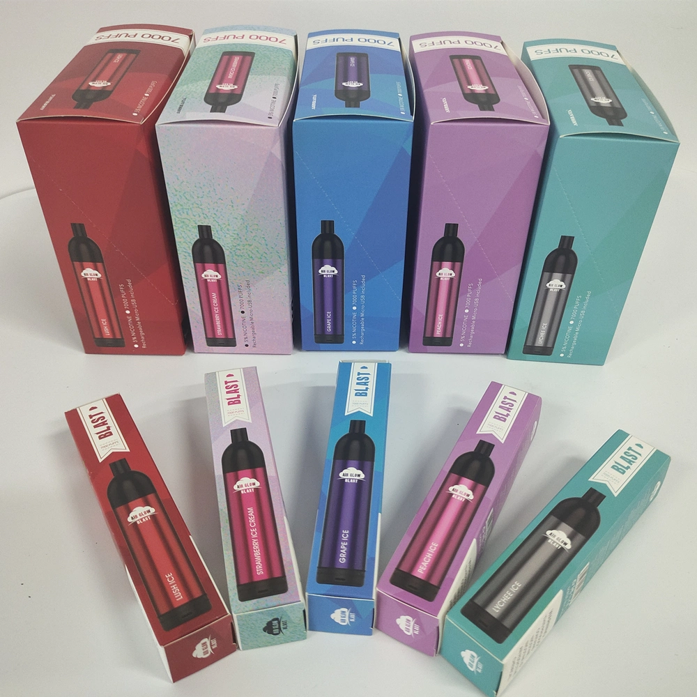 Custom Vape Disposable Wholesale Vapor Cigarette up to 7000 Puffs