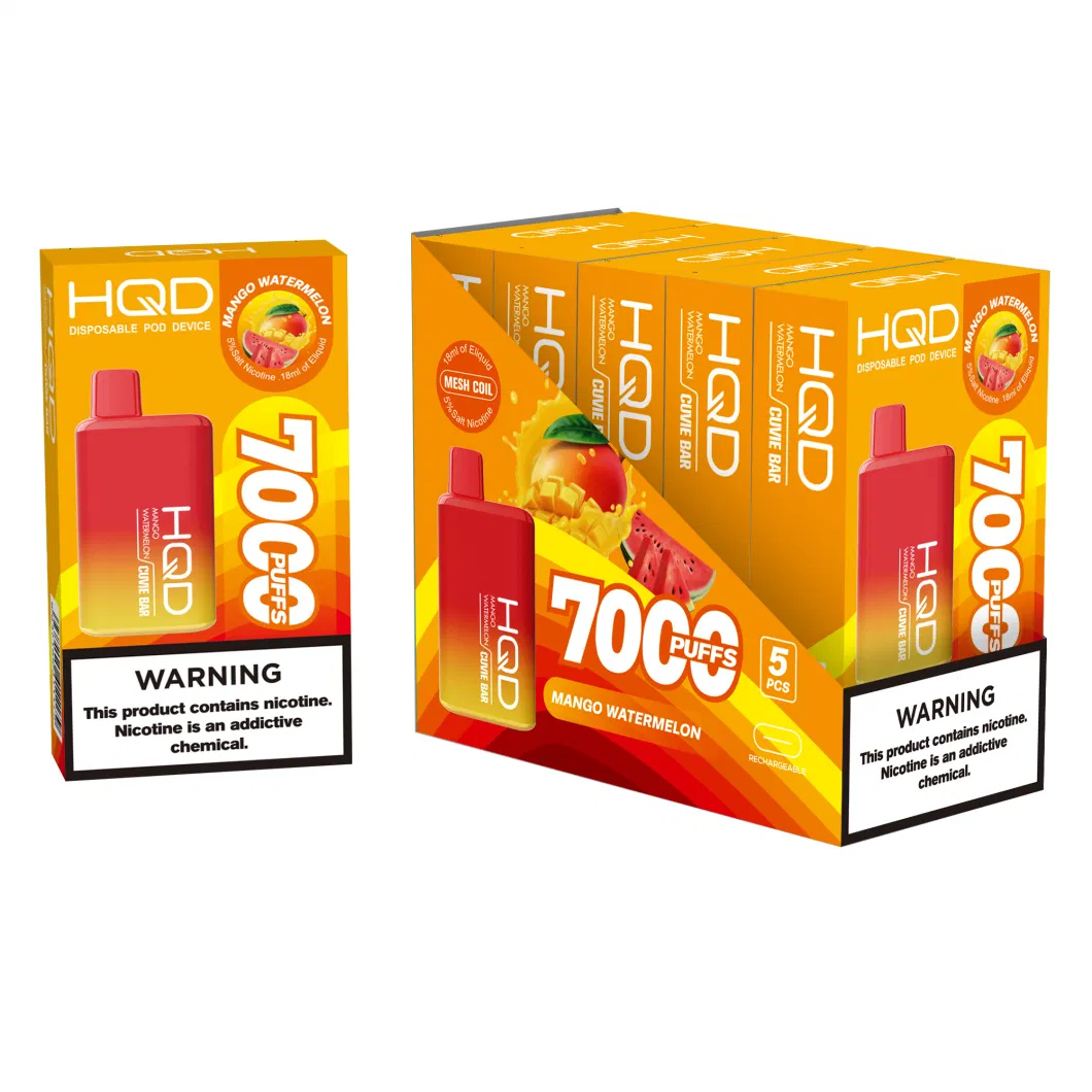 Cuvie Bar 7000 Puffs 8000 9000 6000 5000 4000 3000 2800 in South Africa From Hqd Wholesale Fashion OEM ODM Eliquid