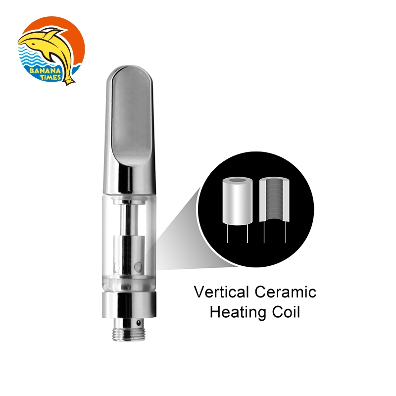 Wholesale Ceramic Coil SS316 Central Post 0.5ml 1ml Electronic Cigarette Cartridge Atomizer