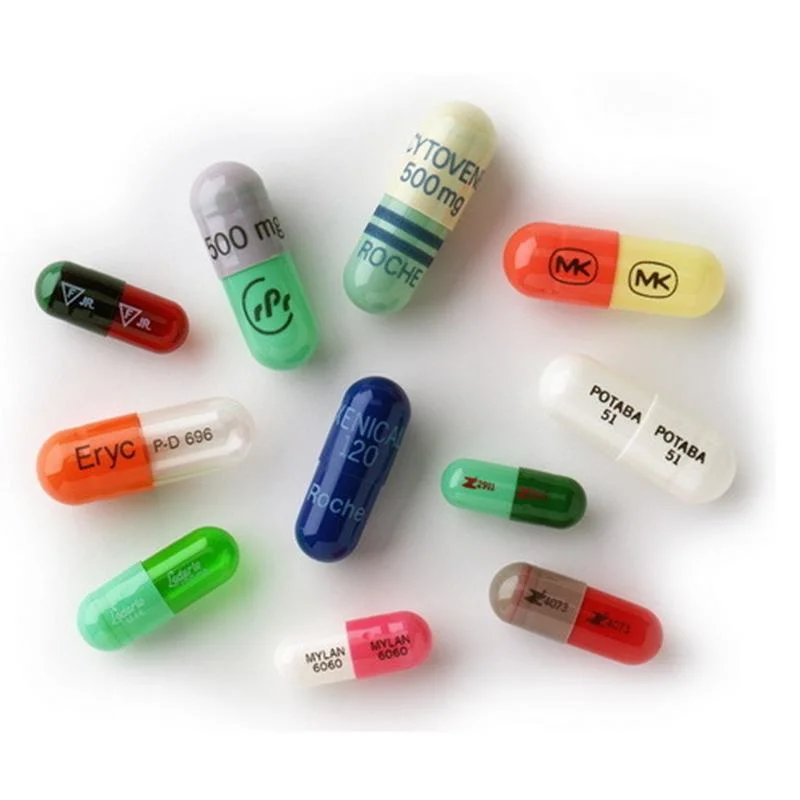 Vacant Capsule GMP/ Halal/ White Red Black Blue Green Transparent Gelatin/ HPMC/ Pulluan/ Organic Vegetable Empty Capsules