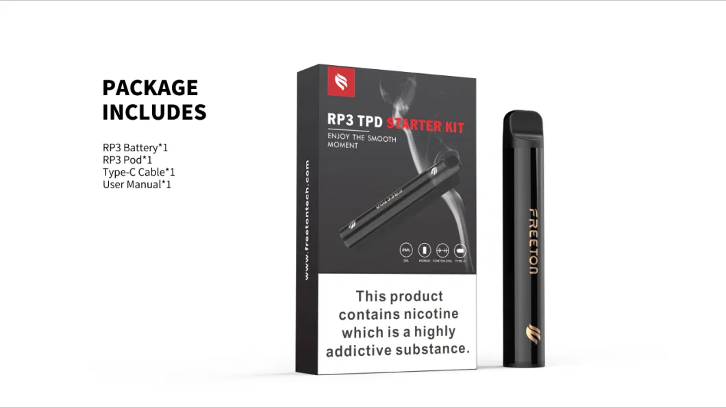 Best Pod Vape 2022 Rechargeable 650mAh E-Cigarette White Label OEM Vaporizer