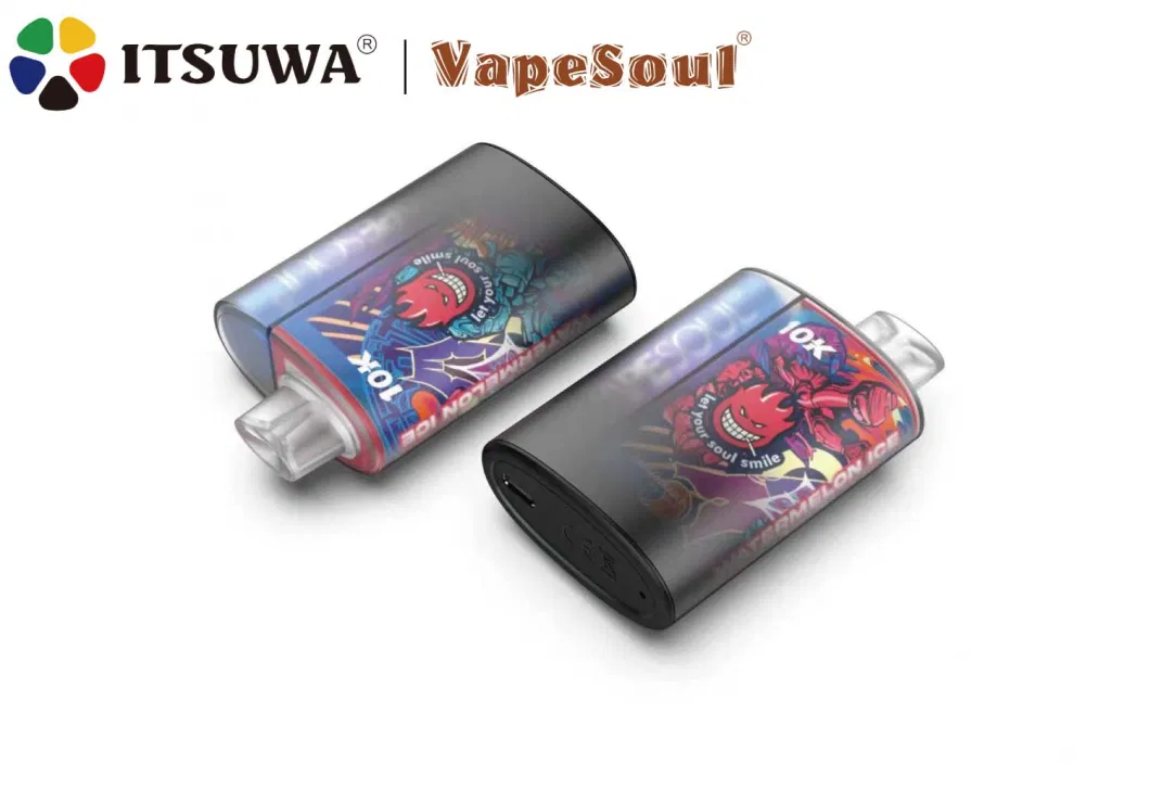 Itsuwa Vapesoul Jumbo 2023 Best Selling Wholeslae Factory Supply Prefilled Vape Pen 10000 Puffs OEM Mesh Coil Puff XXL Ultra Big Smoke Fruit Flavors